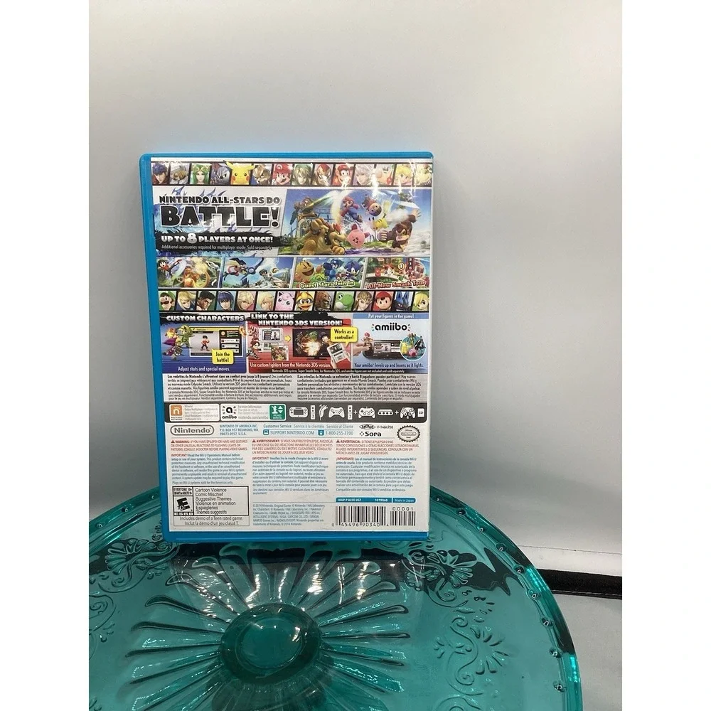 Super Smash Bros. (Wii U, 2014) Not Complete